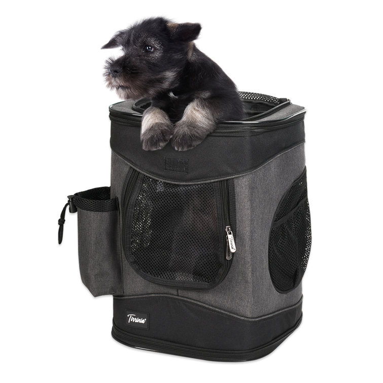 Airline approved dog backpack top